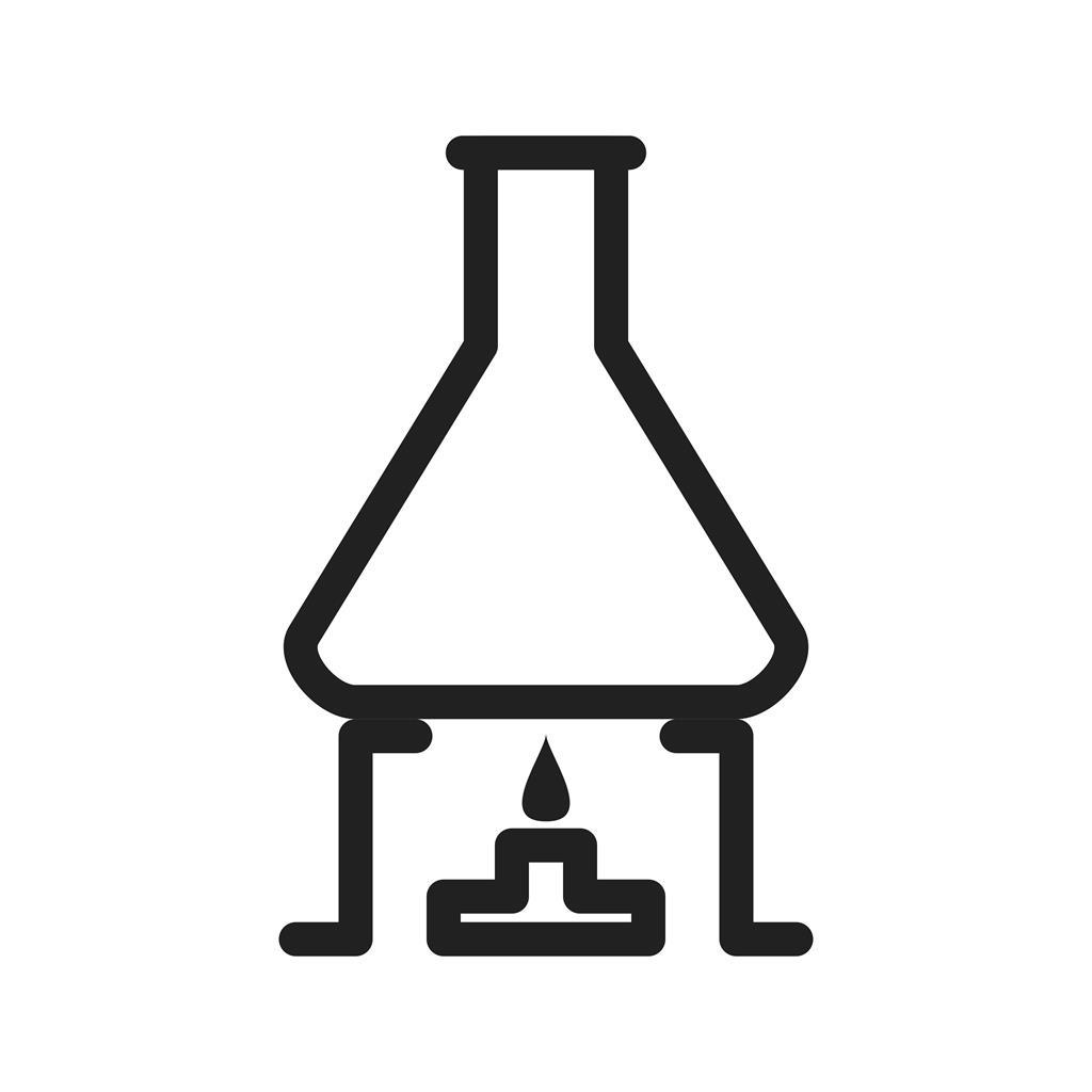 Chemical Experiment Line Icon
