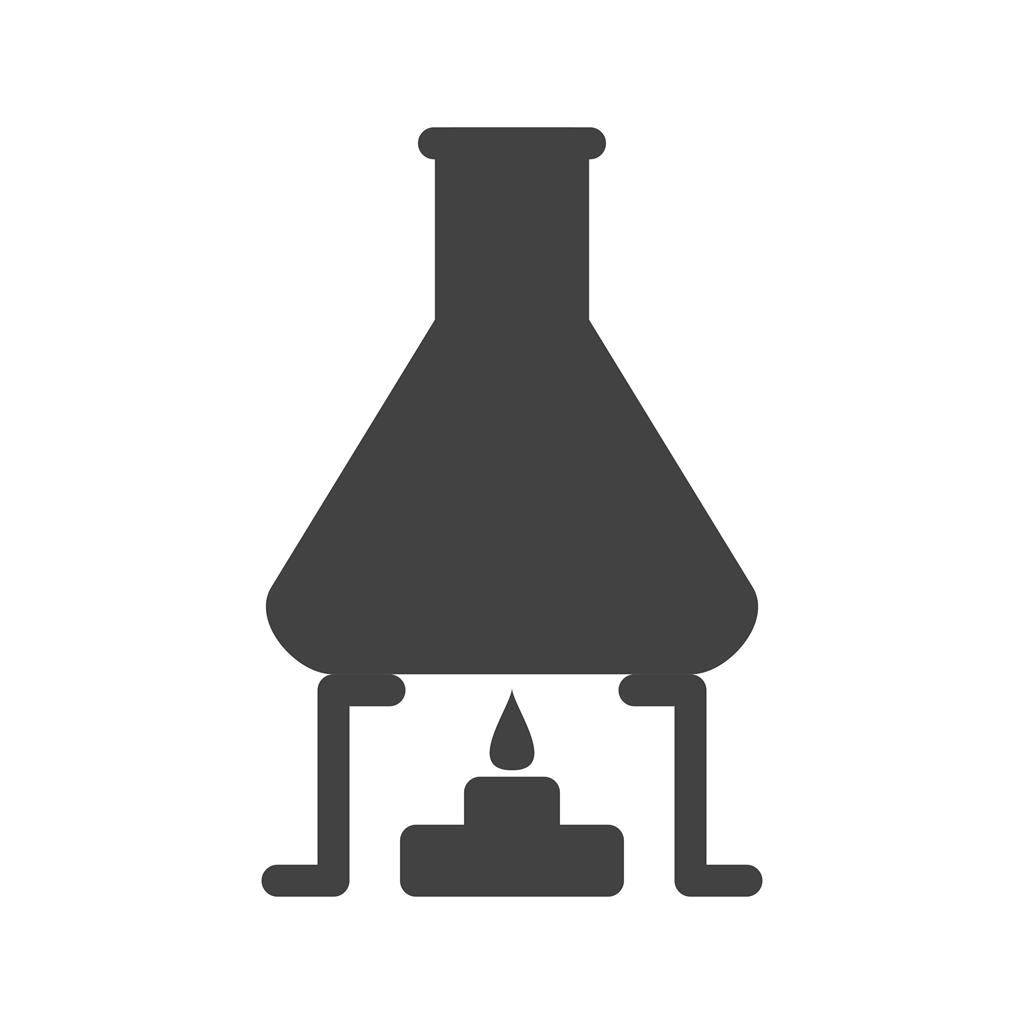 Chemical Experiment Glyph Icon