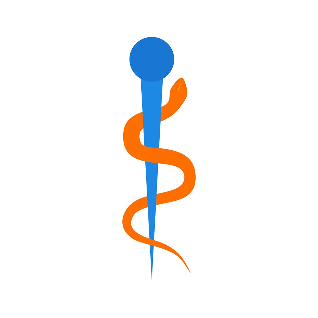 Medical Sign II Flat Multicolor Icon