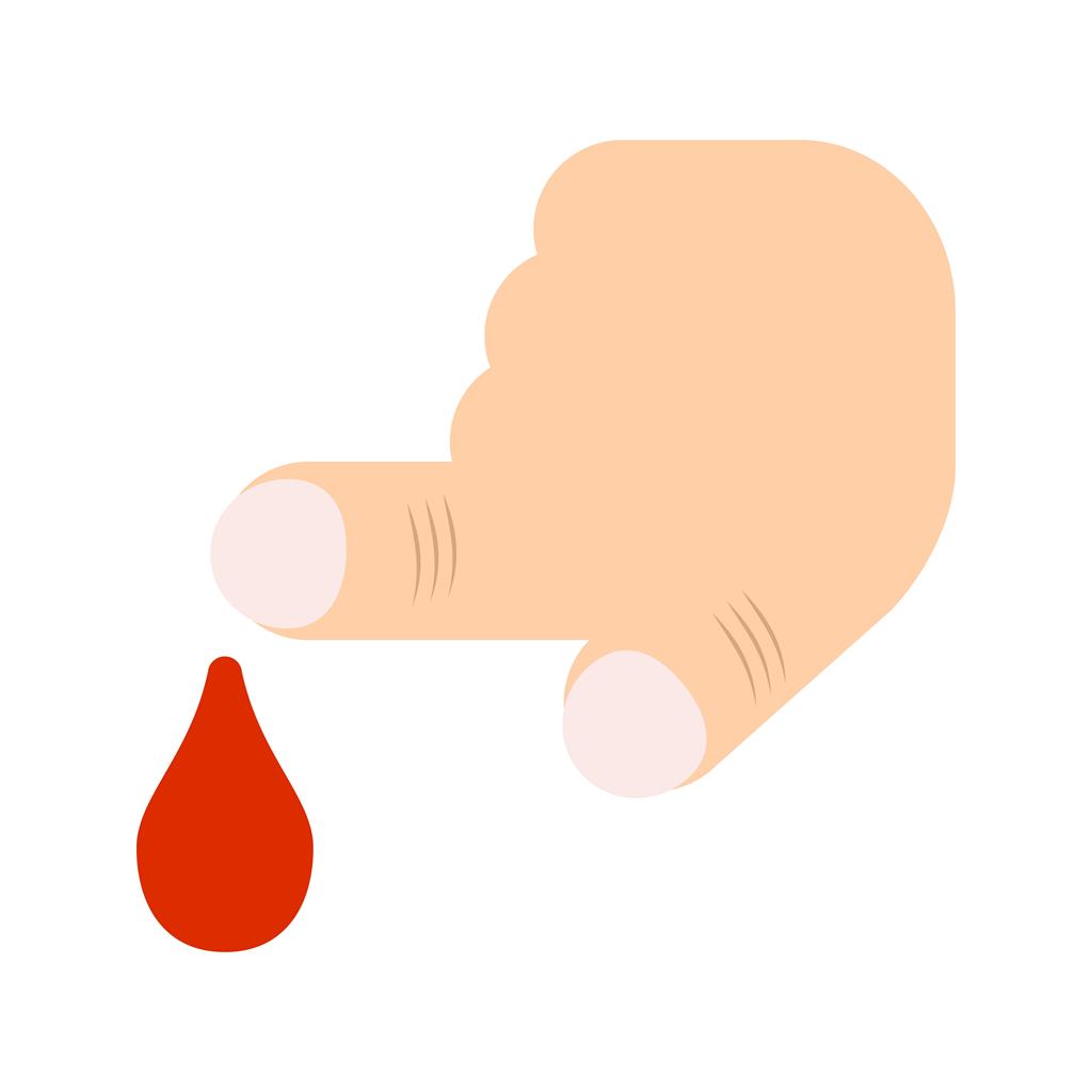 Blood Sample Flat Multicolor Icon