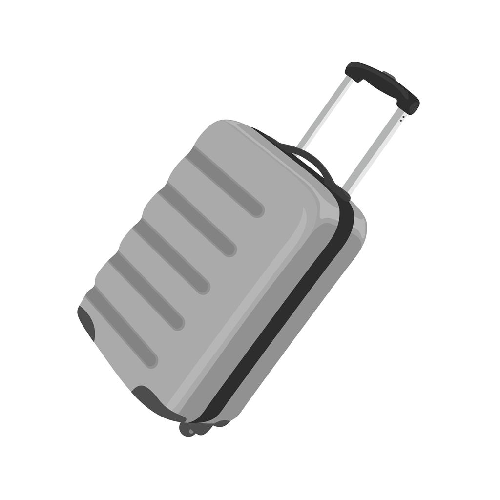 Luggage Bag Greyscale Icon
