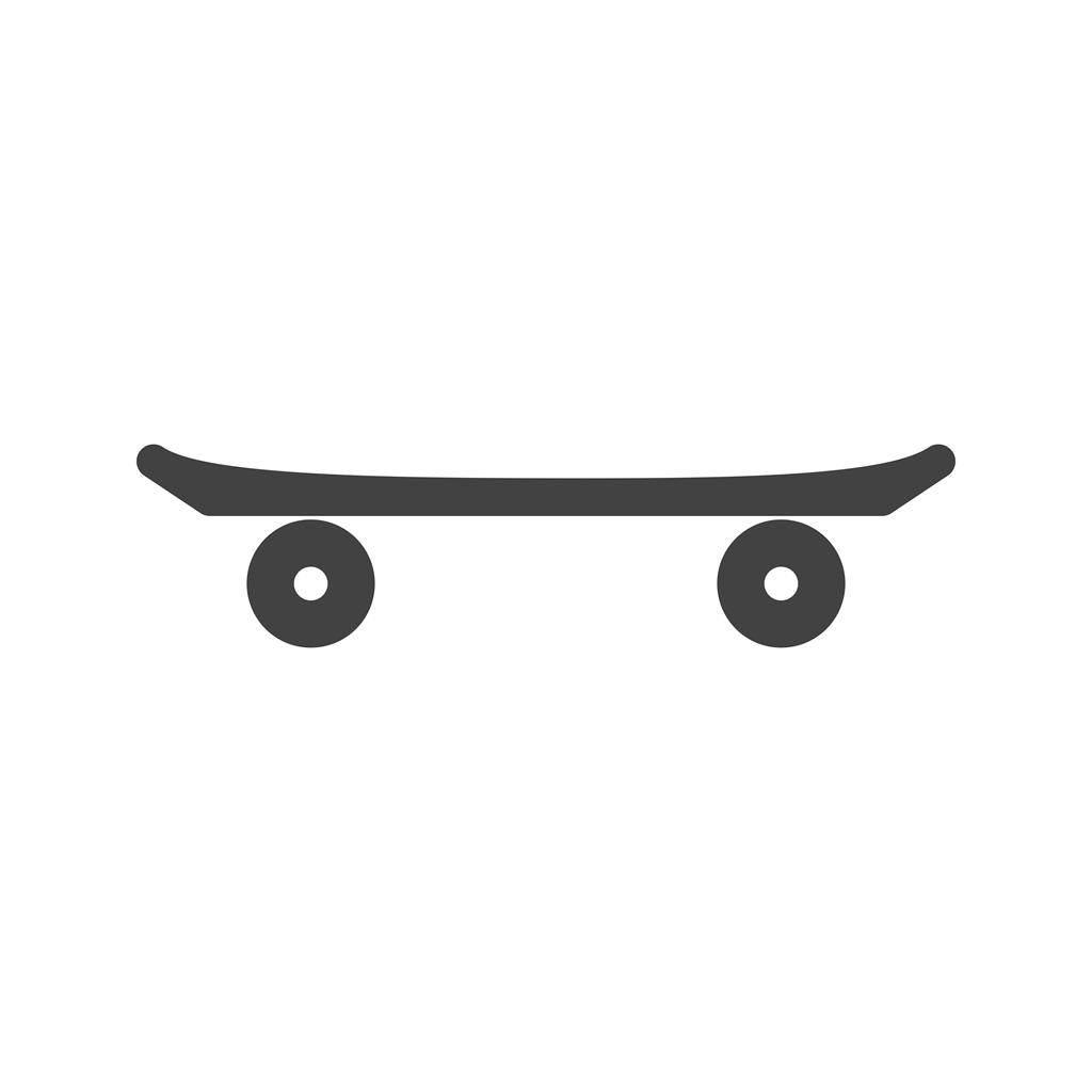 Skateboard Glyph Icon