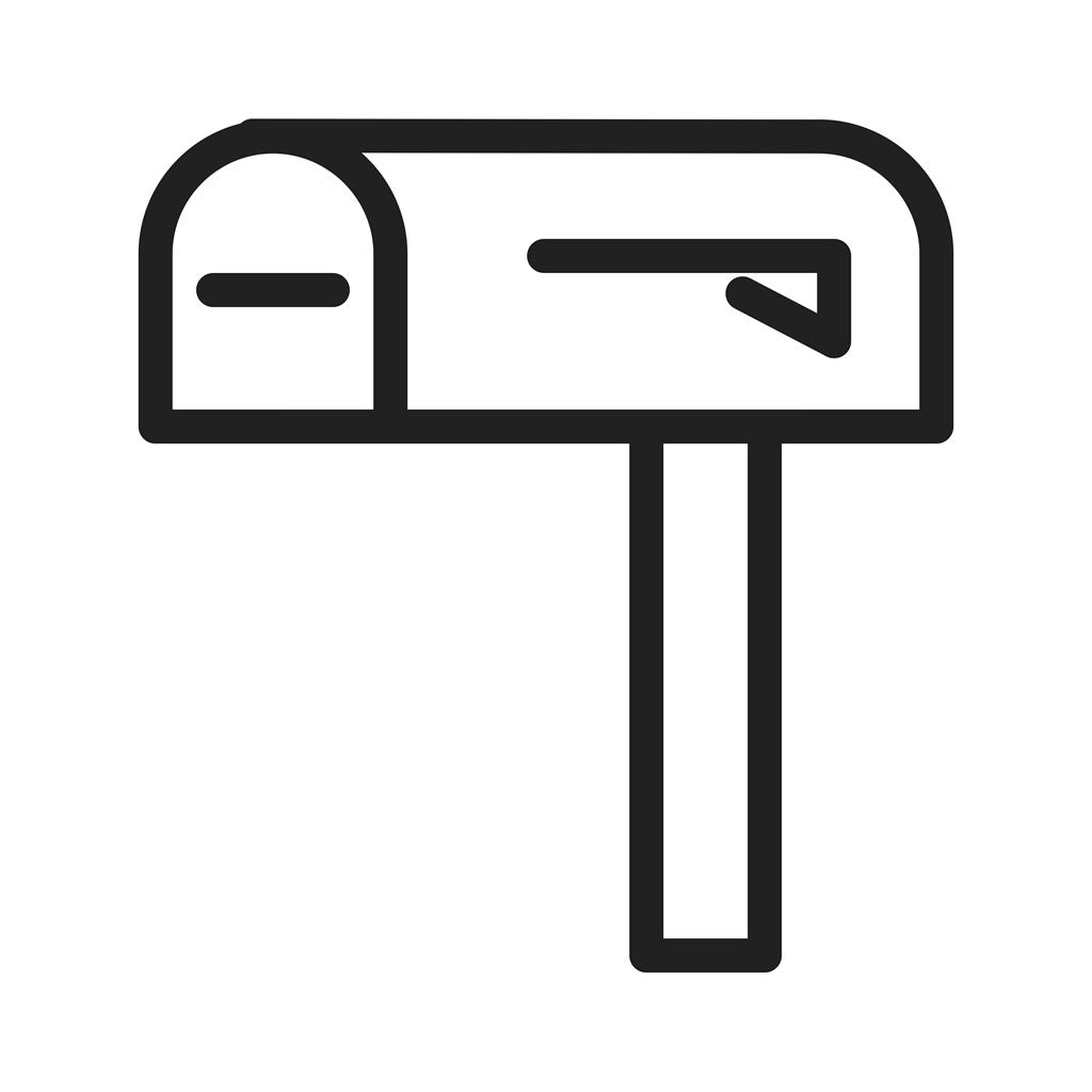 Mailbox Line Icon