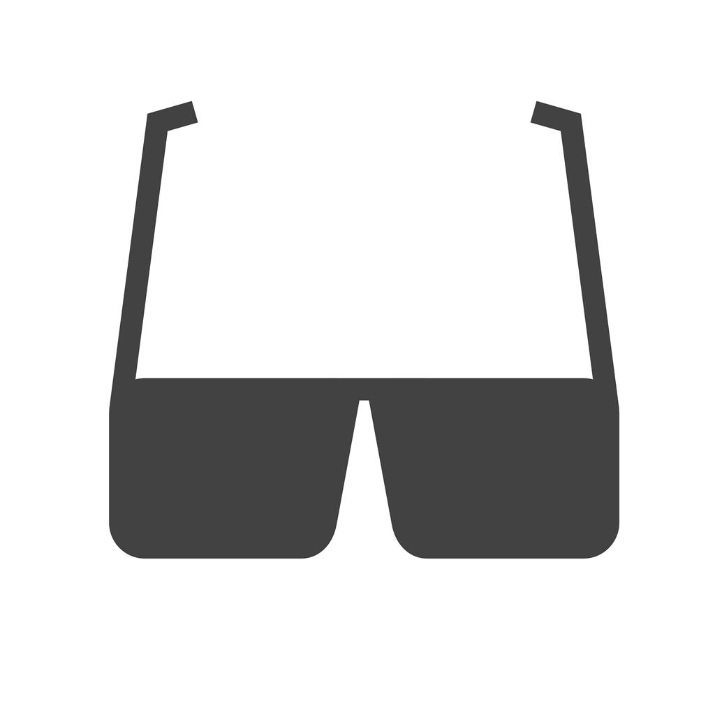 Glasses Glyph Icon