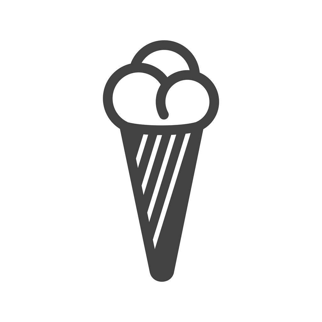 Icecream Glyph Icon