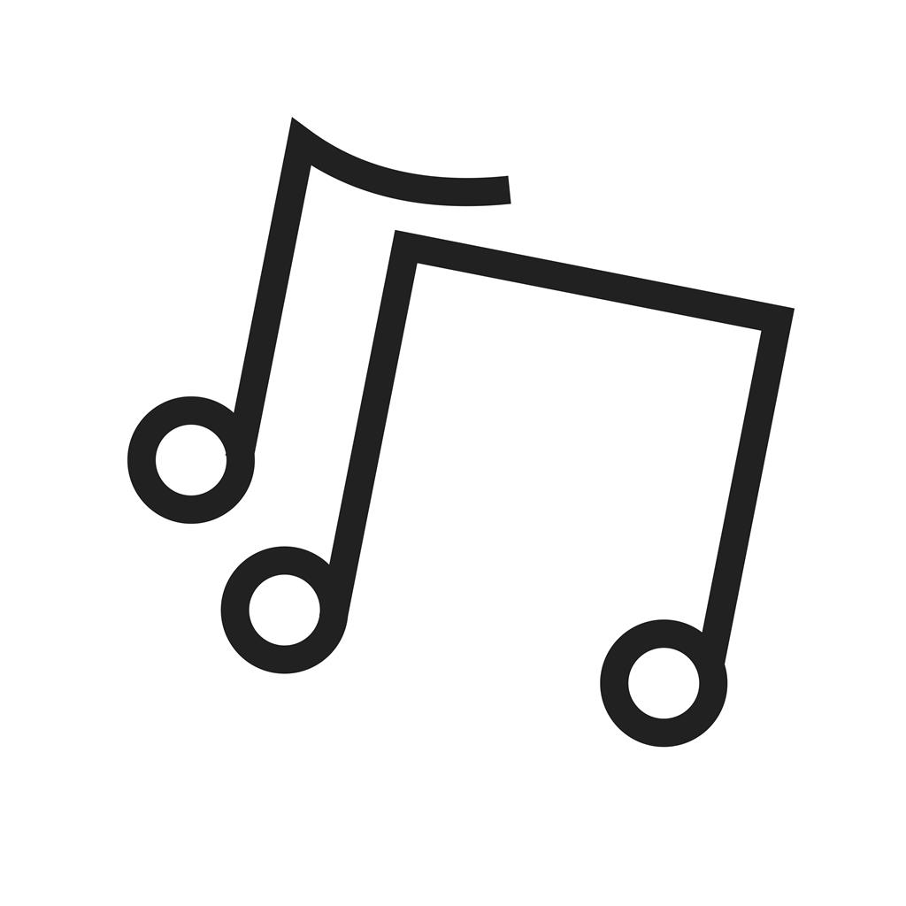 Music Line Icon