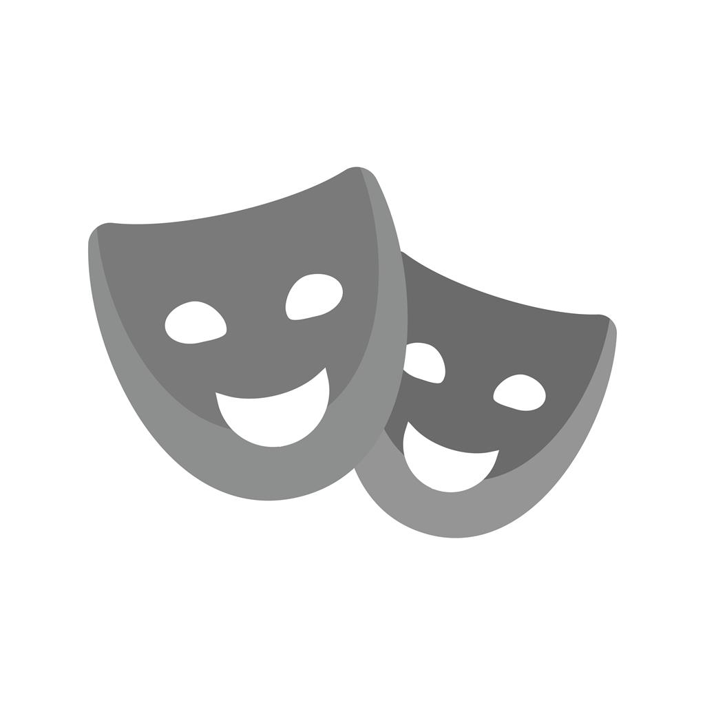 Theater Greyscale Icon