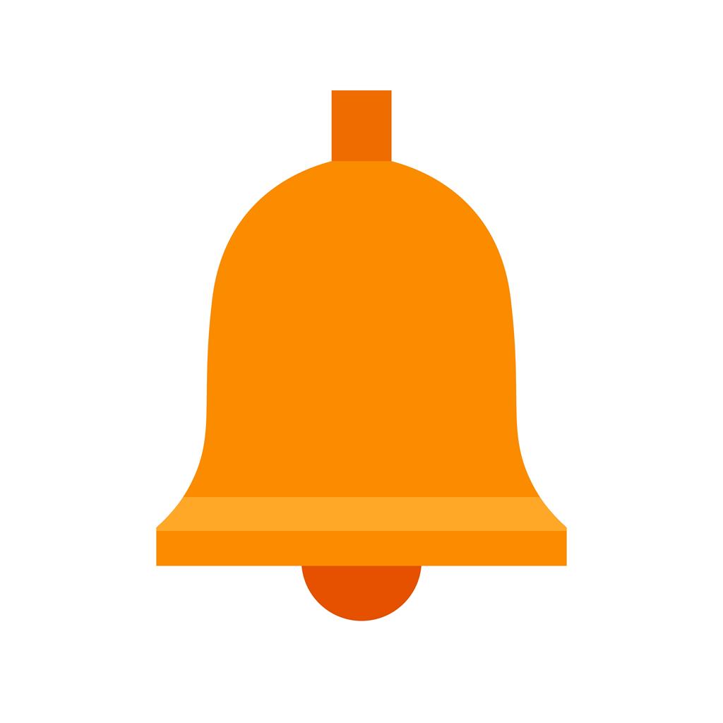Ringing Bell Flat Multicolor Icon