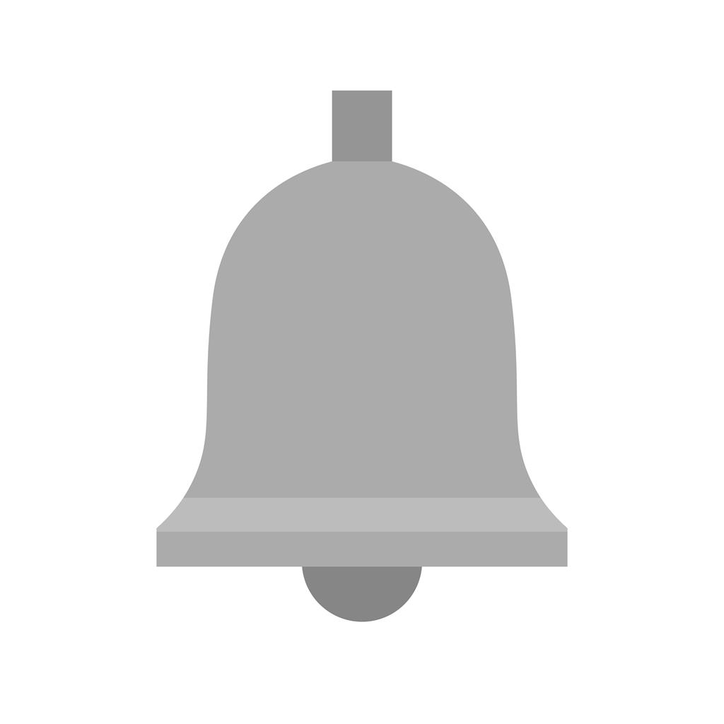 Ringing Bell Greyscale Icon