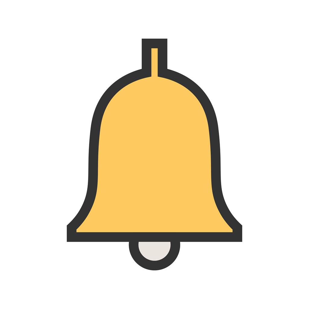 Ringing Bell Line Filled Icon