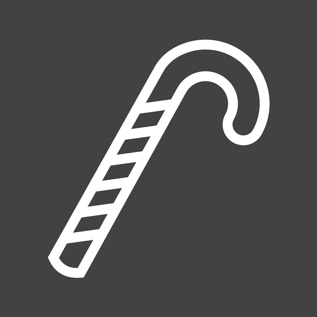 Candy Stick Line Inverted Icon