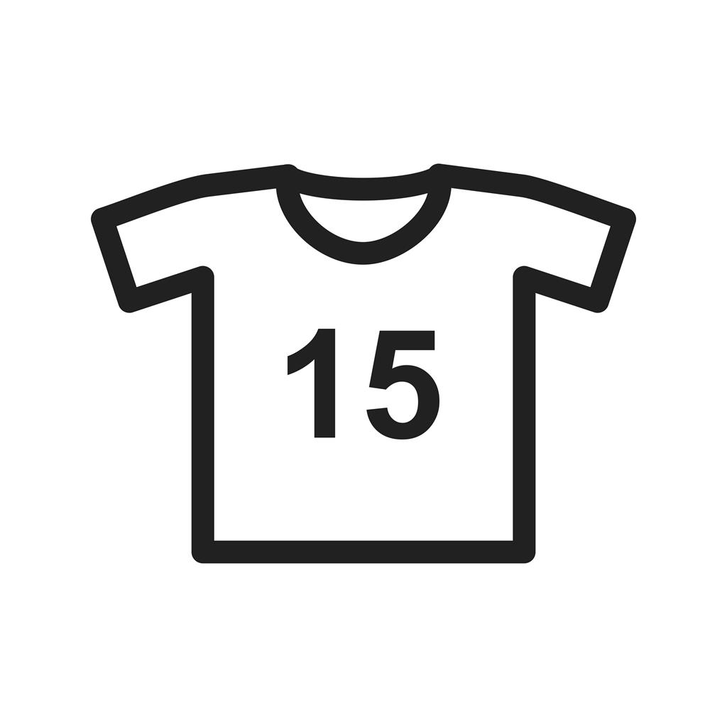 Sports Shirt Line Icon