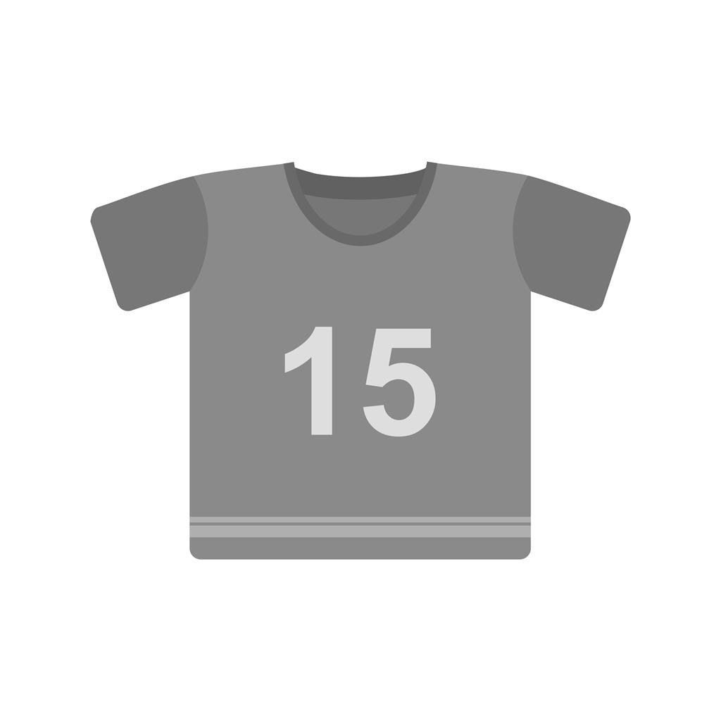 Sports Shirt Greyscale Icon