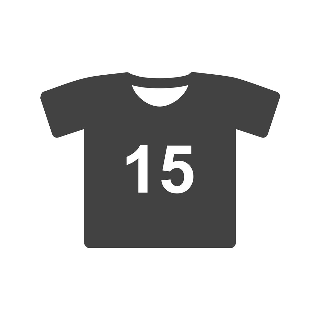 Sports Shirt Glyph Icon