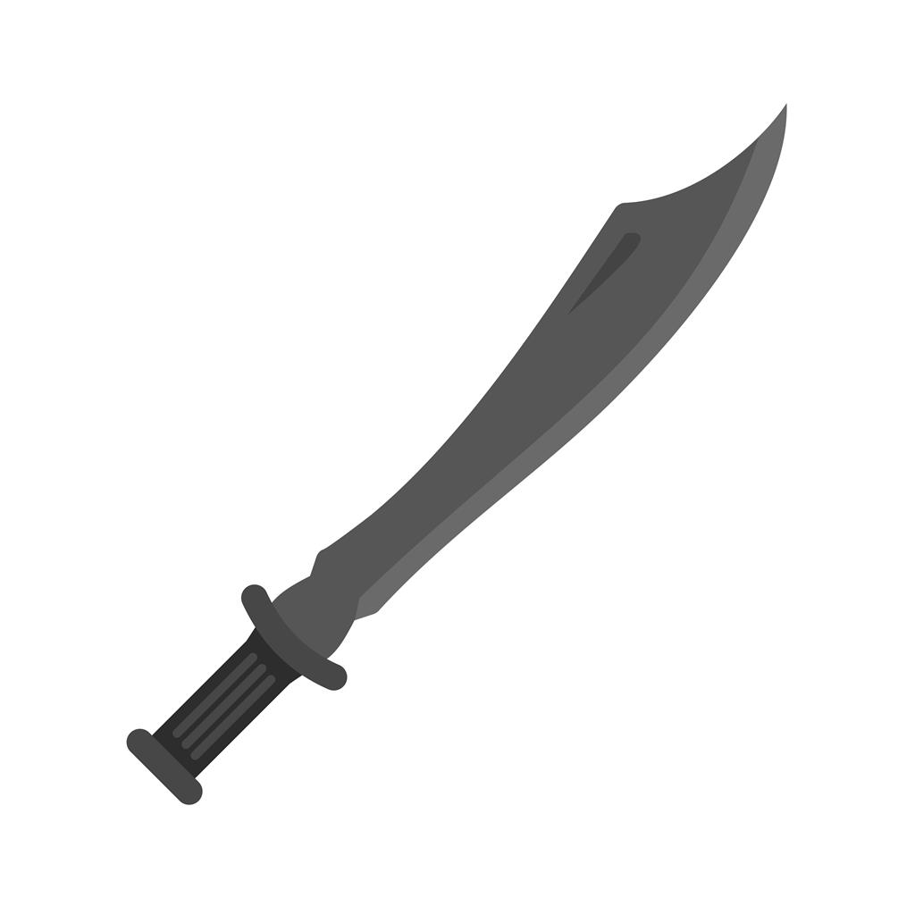 Swords Greyscale Icon