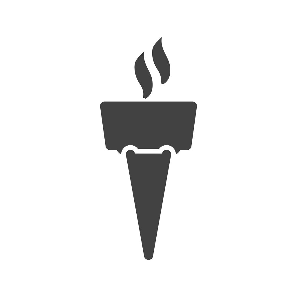 Flame Glyph Icon