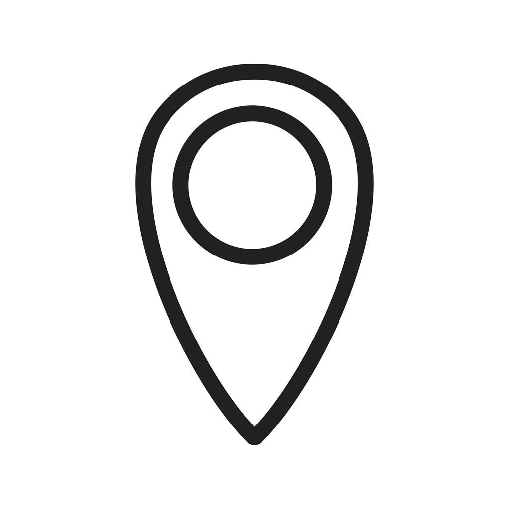 Location Line Icon