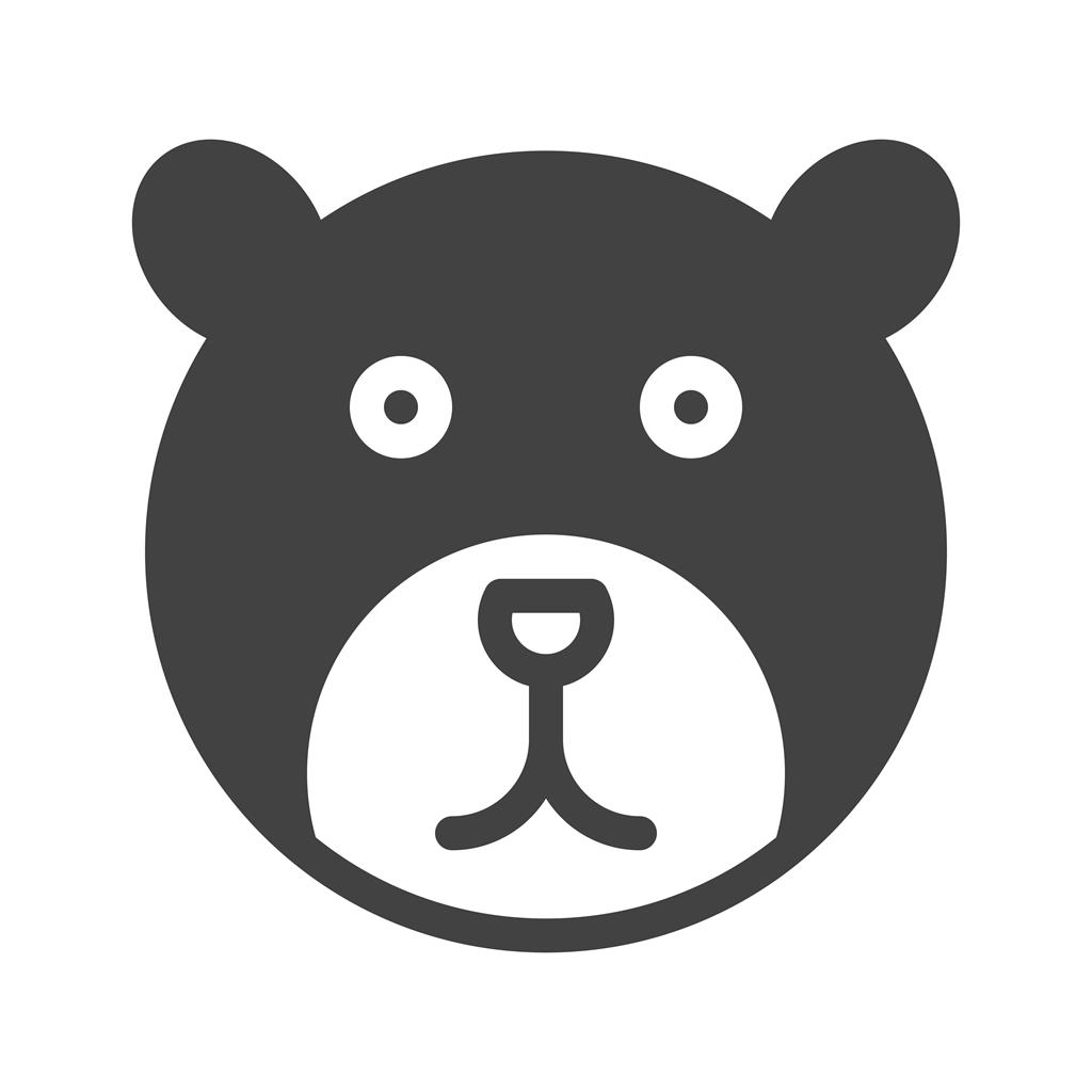 Bear Glyph Icon