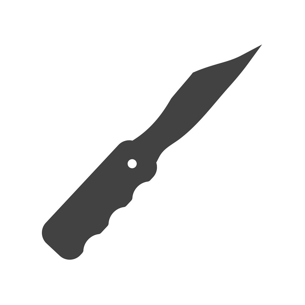 Pocket Knife Glyph Icon