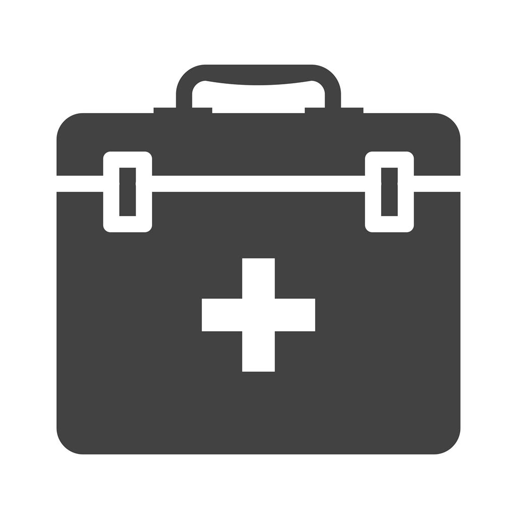 First Aid Box Glyph Icon