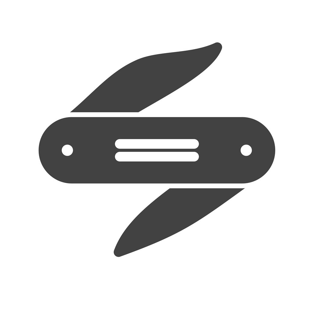 Ranger Pocket Knife Glyph Icon