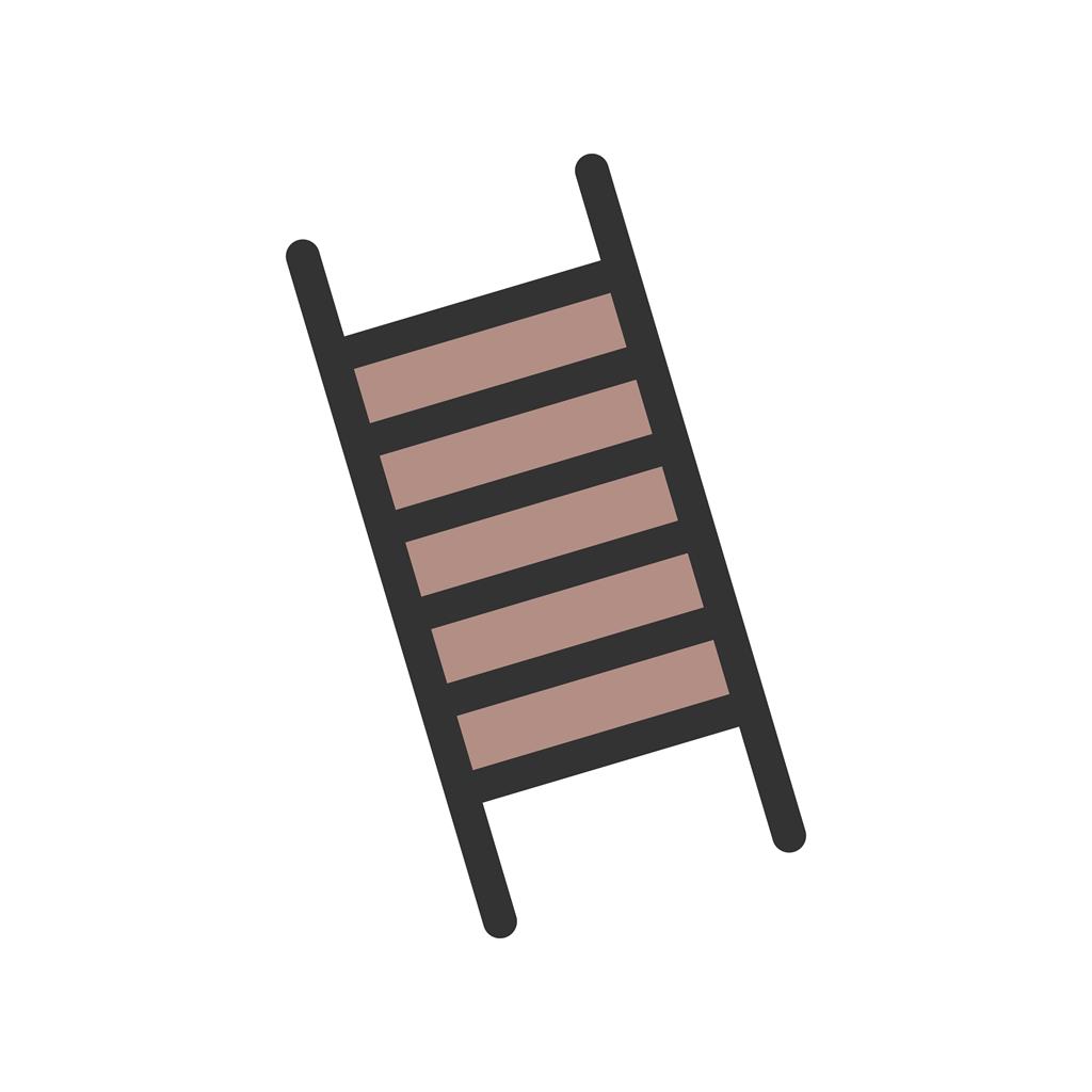 Ladder Line Filled Icon