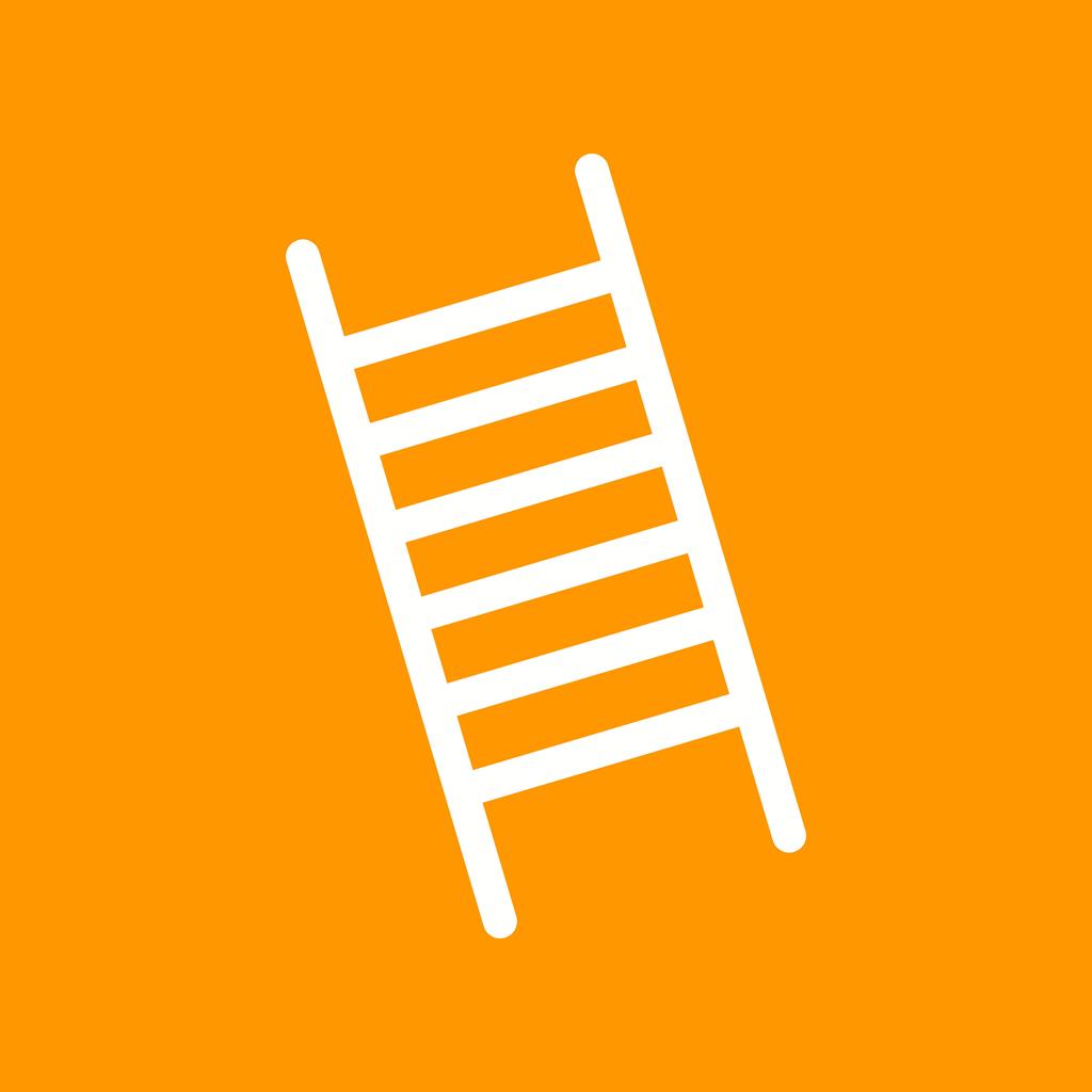 Ladder Line Multicolor B/G Icon