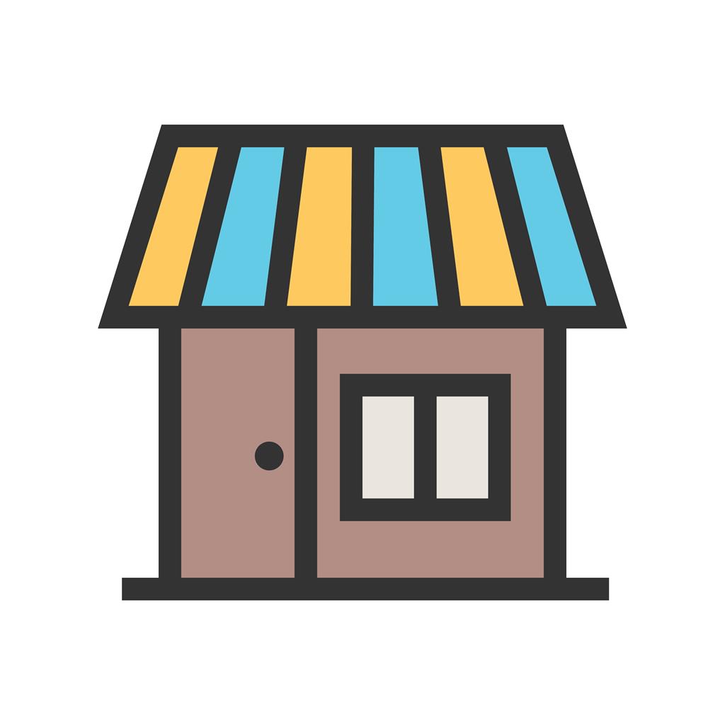 Shop II Line Filled Icon