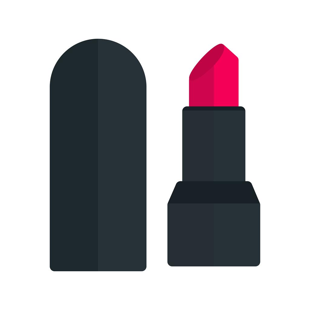 Lipstick Flat Multicolor Icon