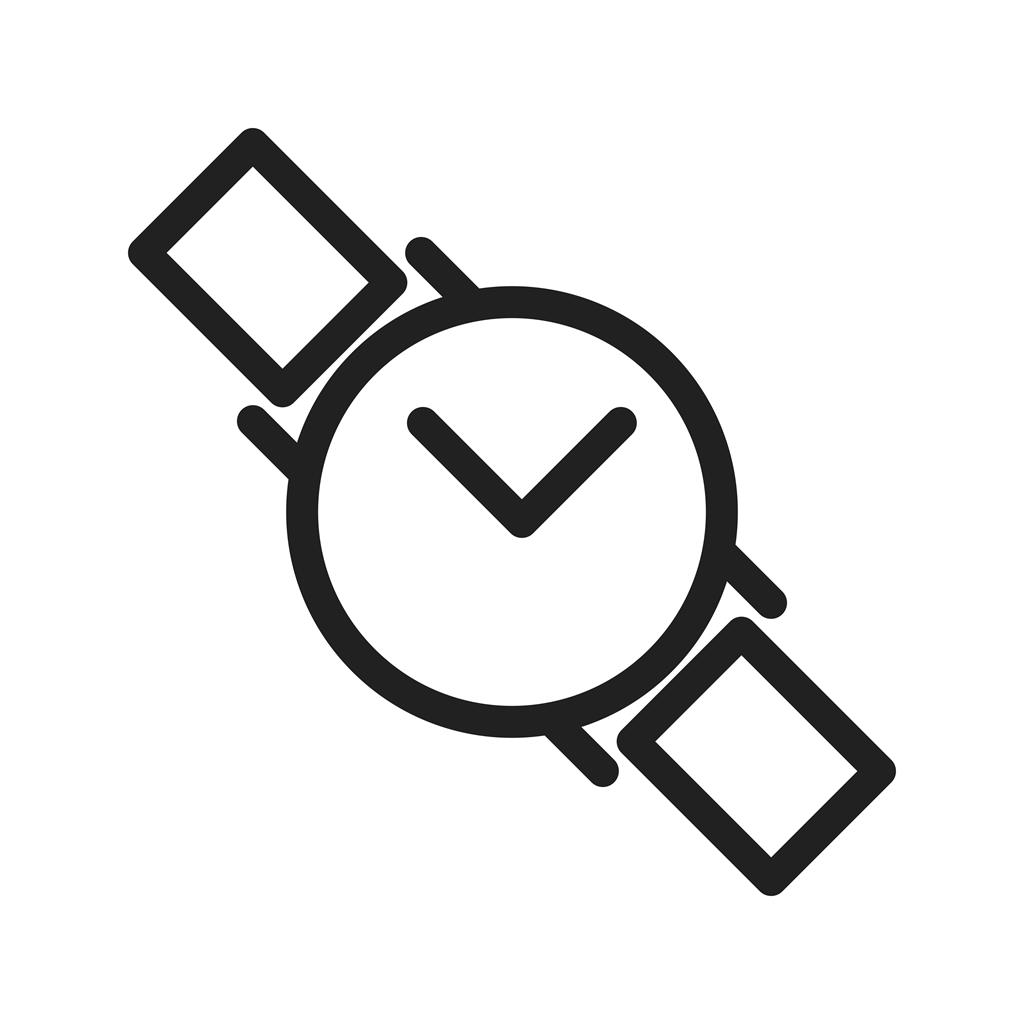 Watch Line Icon