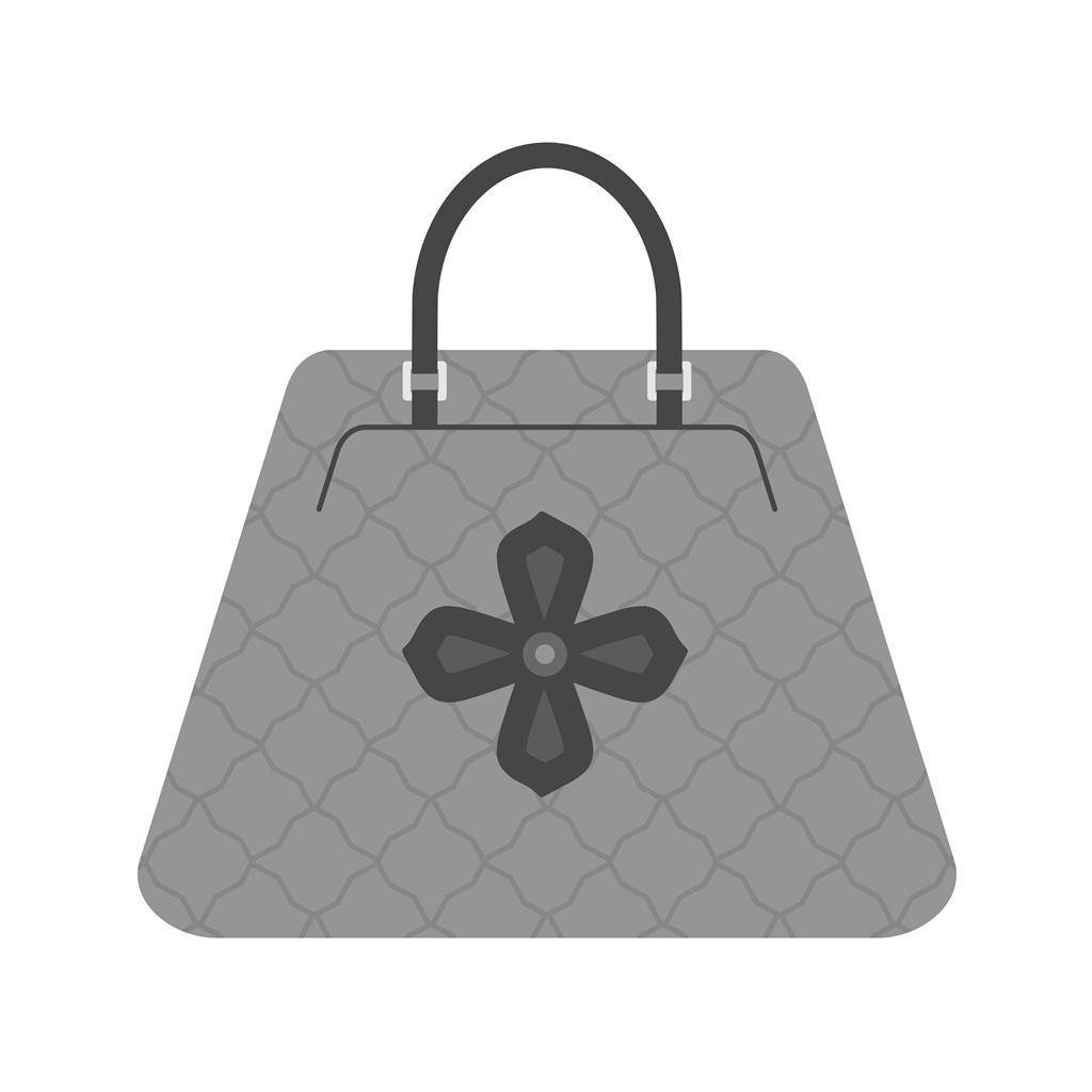 Handbag Greyscale Icon