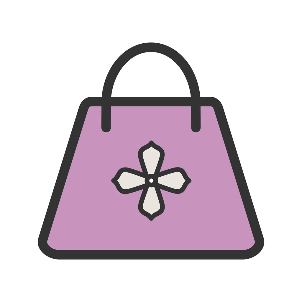 Handbag Line Filled Icon
