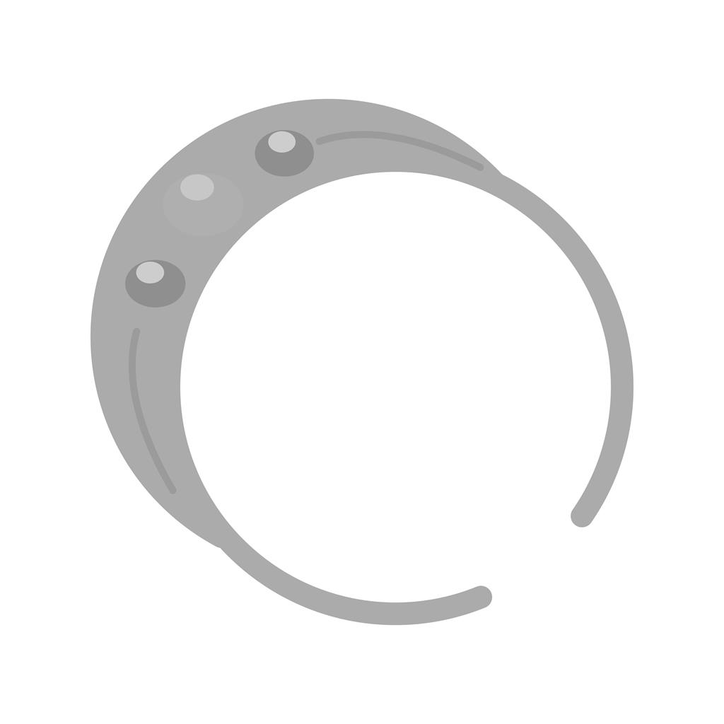 Bracelet Greyscale Icon