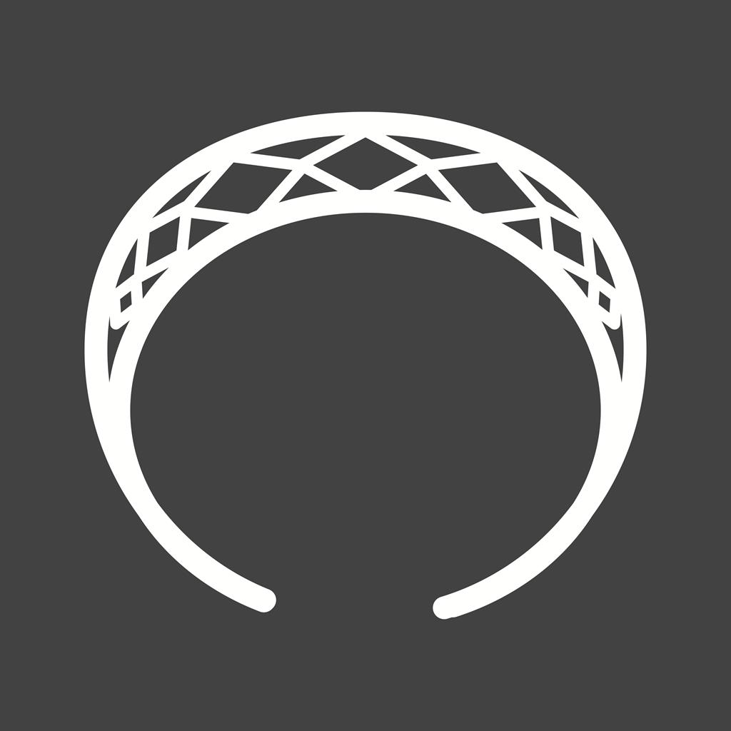 Hair Band Line Inverted Icon