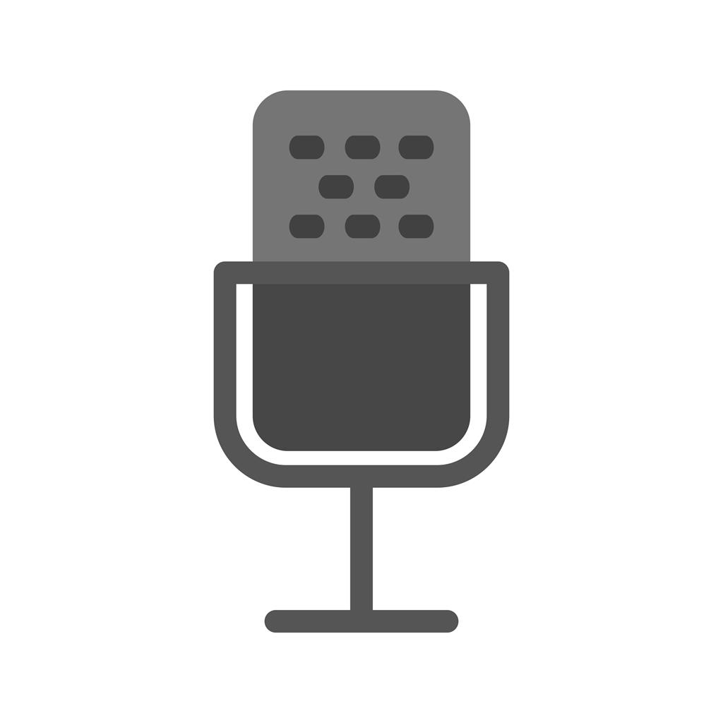 Microphone I Greyscale Icon