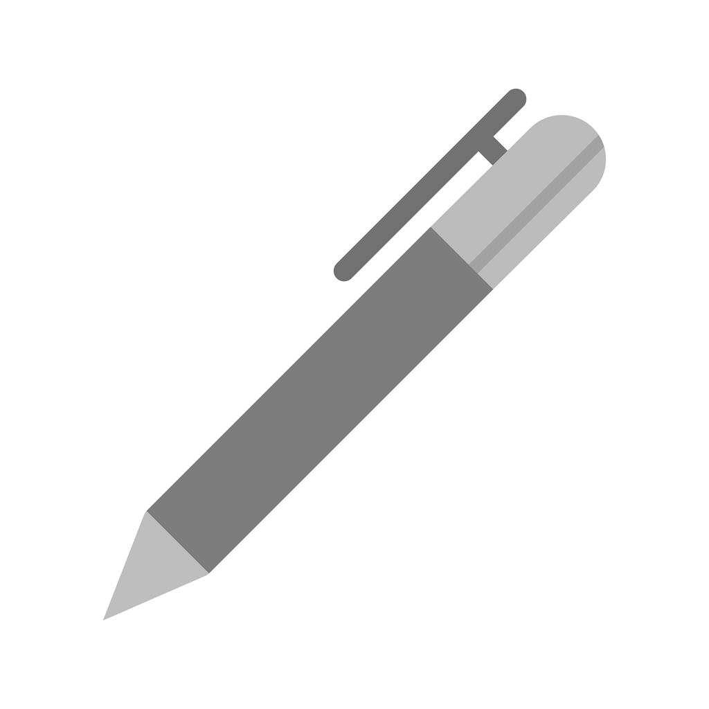 Fountain Pen Greyscale Icon