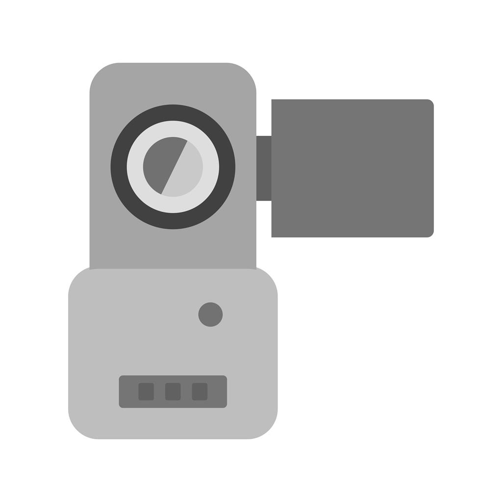 Video Camera Greyscale Icon