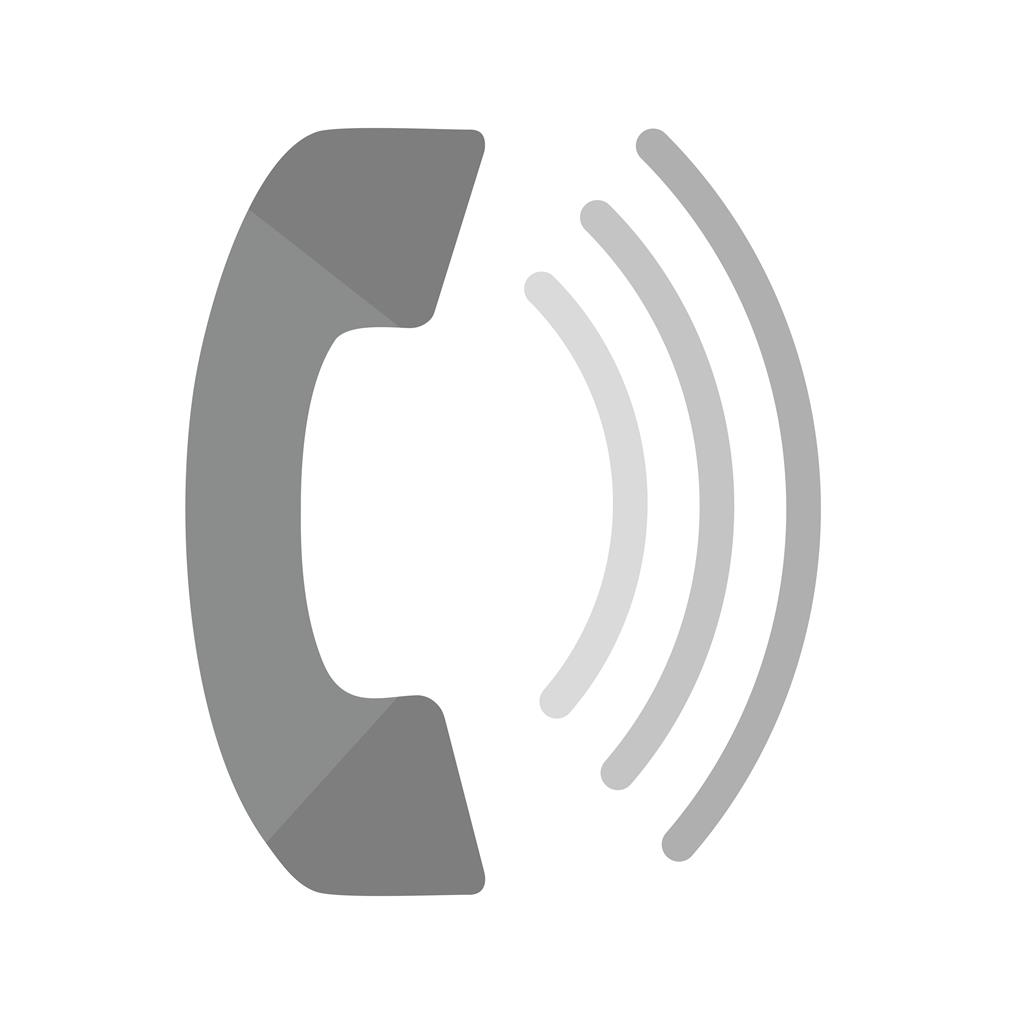 On-going Call Greyscale Icon