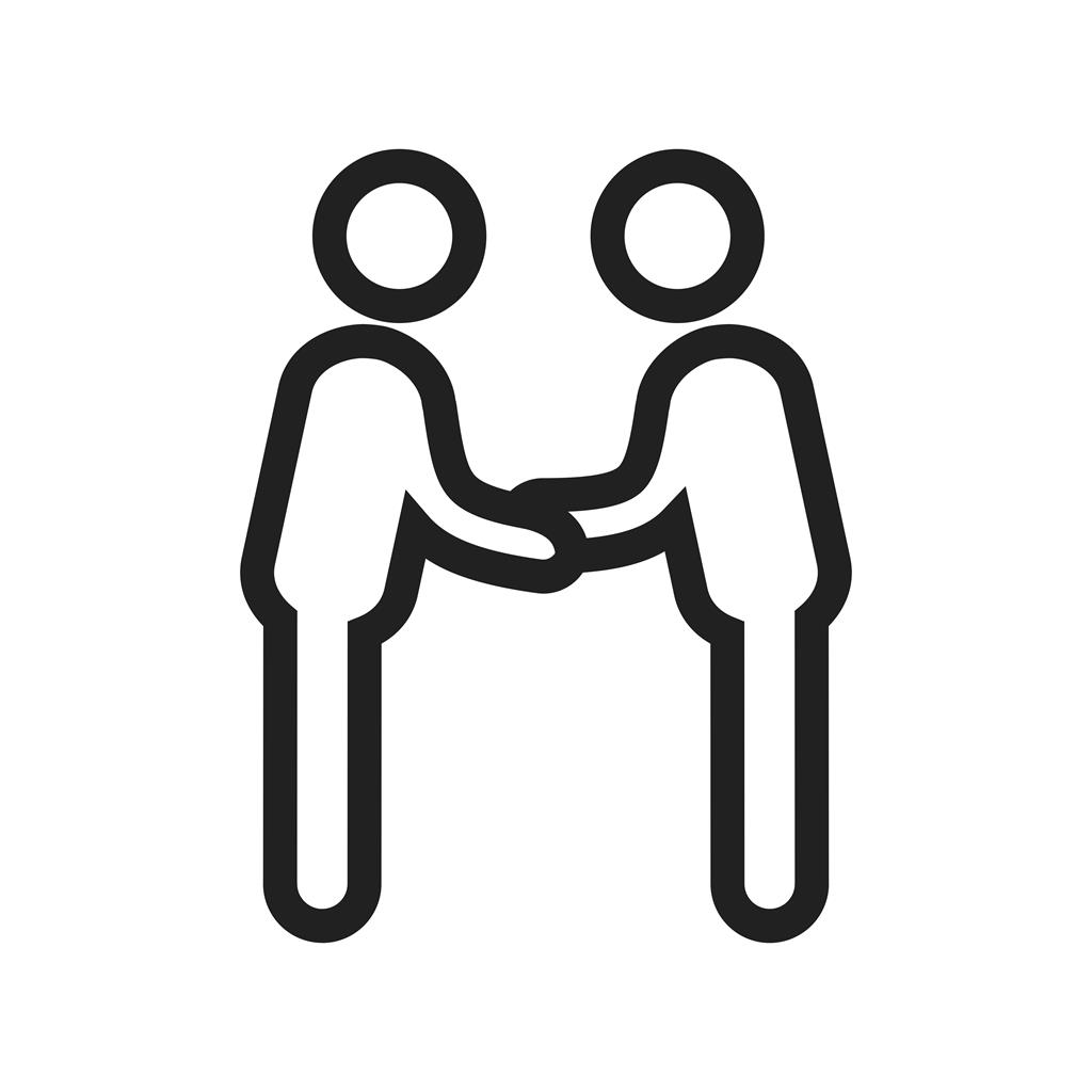 Client Meetup Line Icon