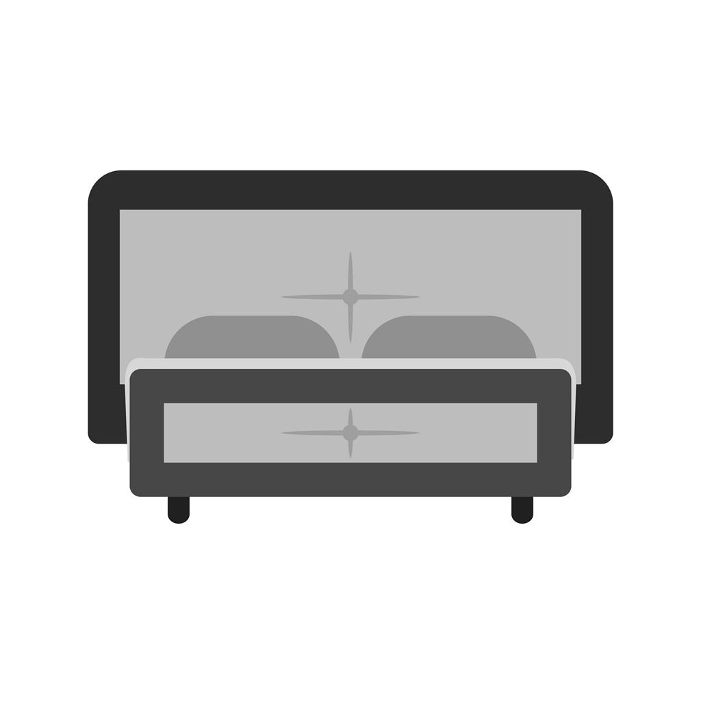 Bed Greyscale Icon