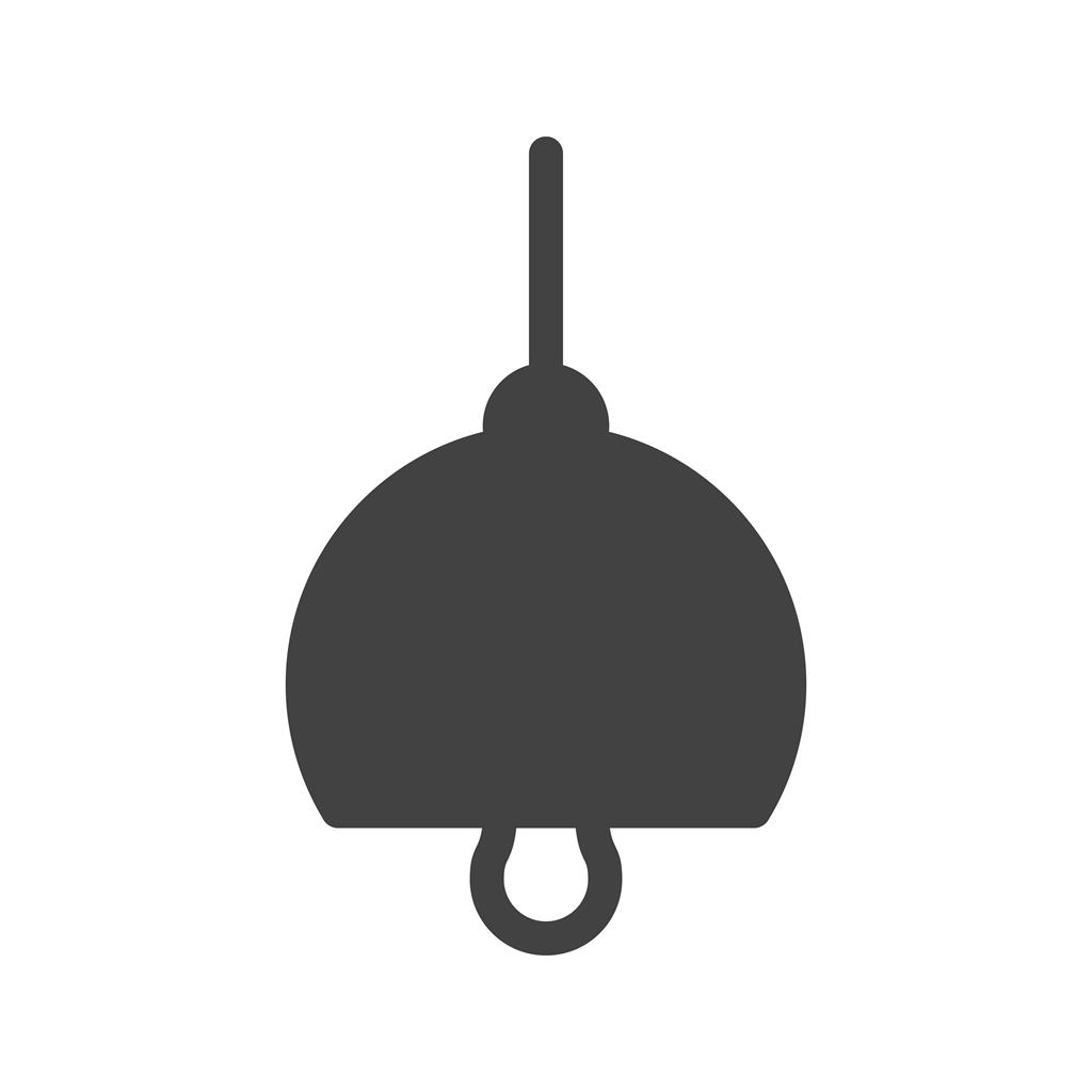 Ceiling Light Glyph Icon