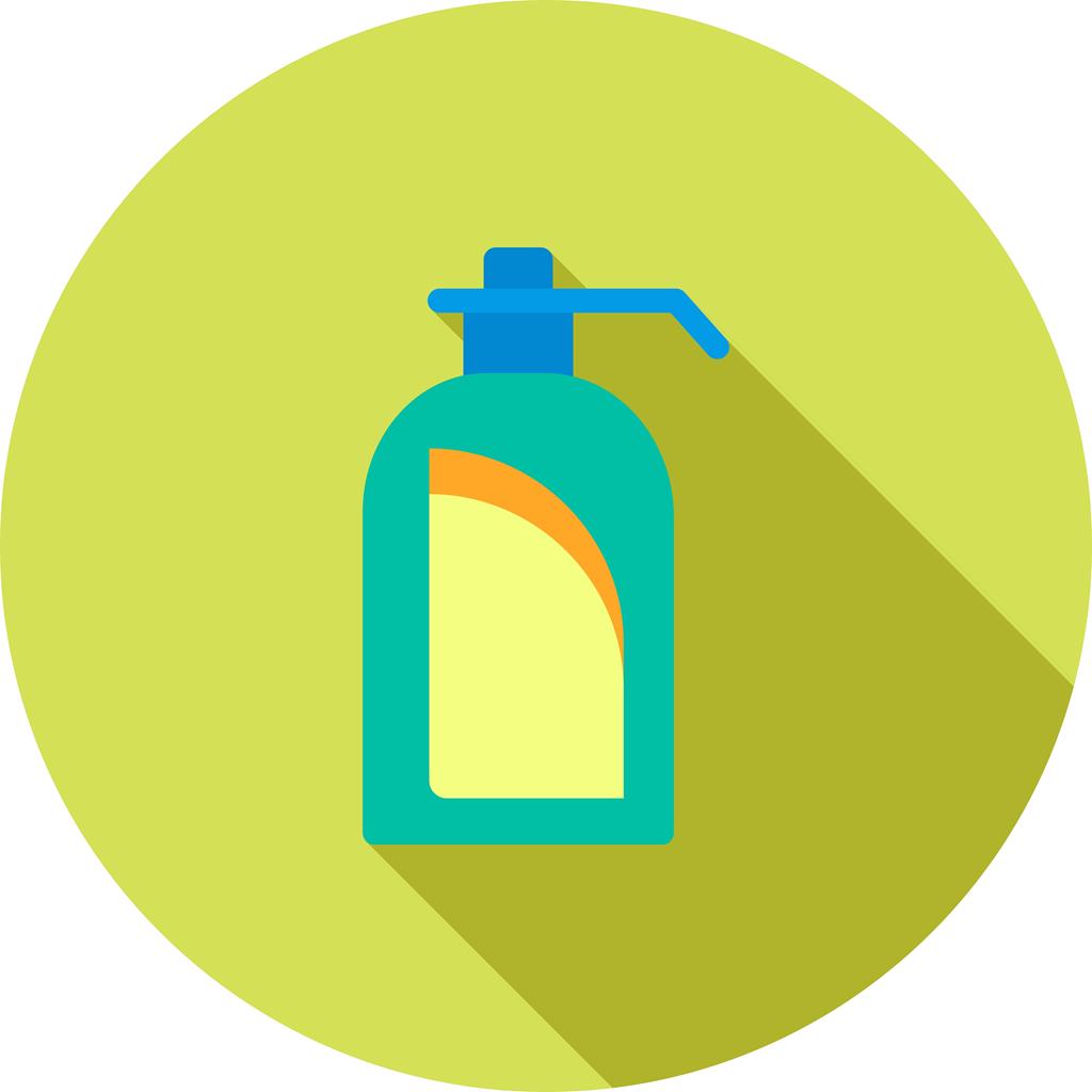 Handwash Flat Shadowed Icon