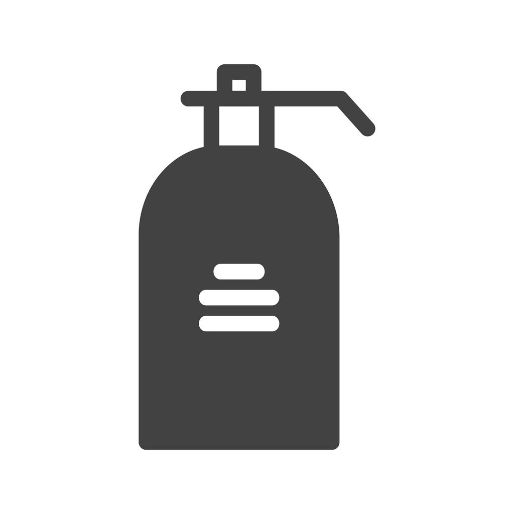 Handwash Glyph Icon