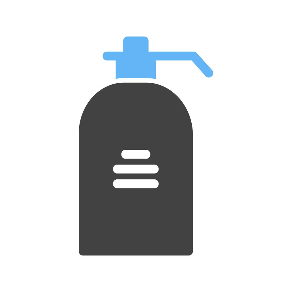 Handwash Blue Black Icon
