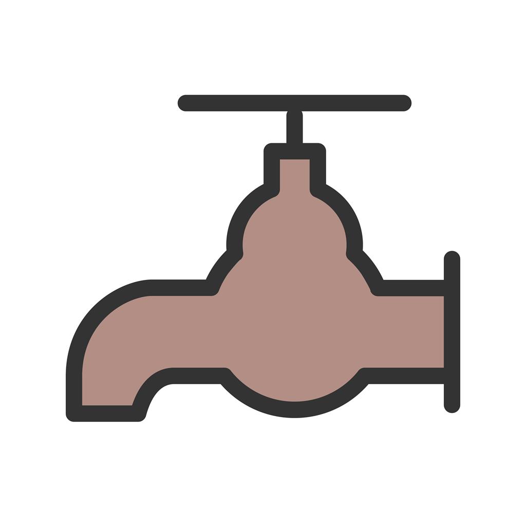 Tap Line Filled Icon