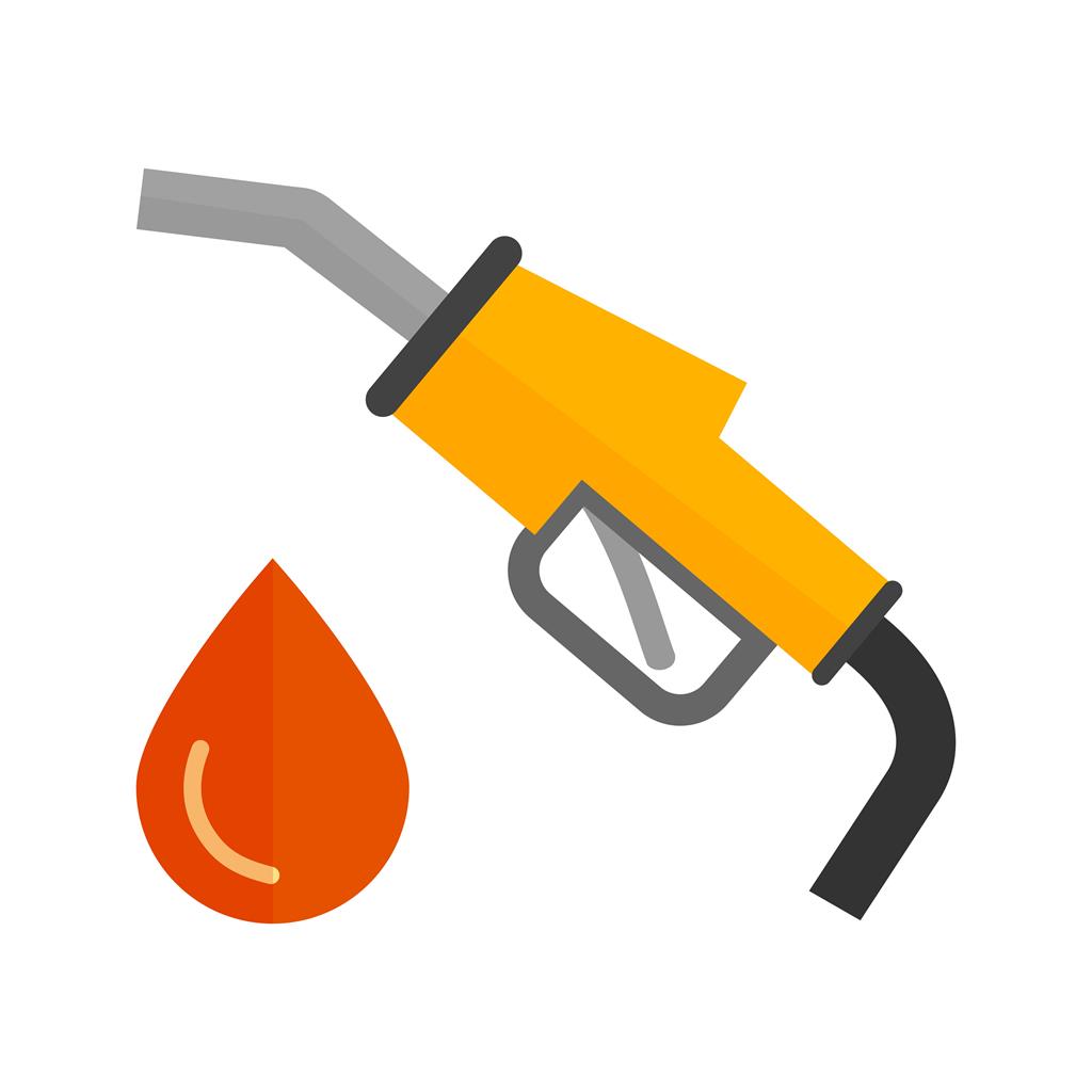 Petrol Flat Multicolor Icon - IconBunny
