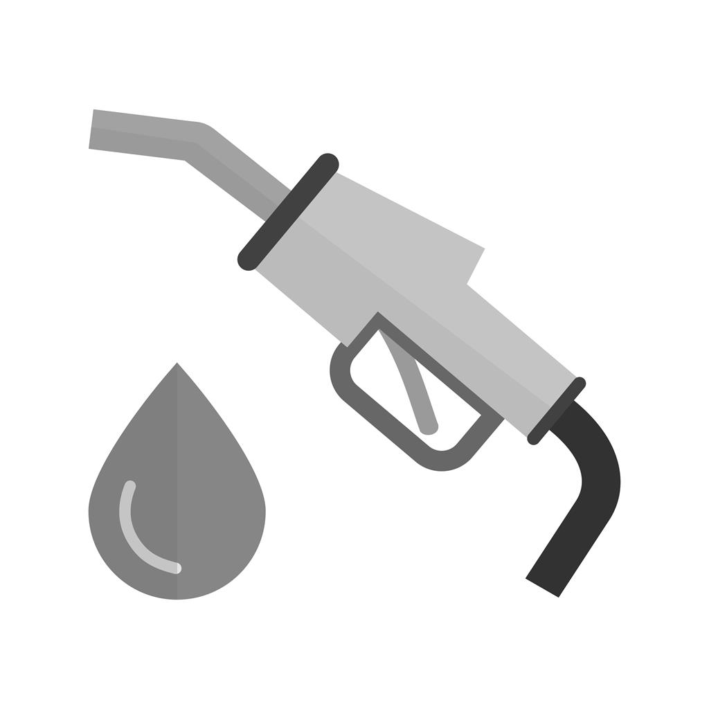 Petrol Greyscale Icon - IconBunny