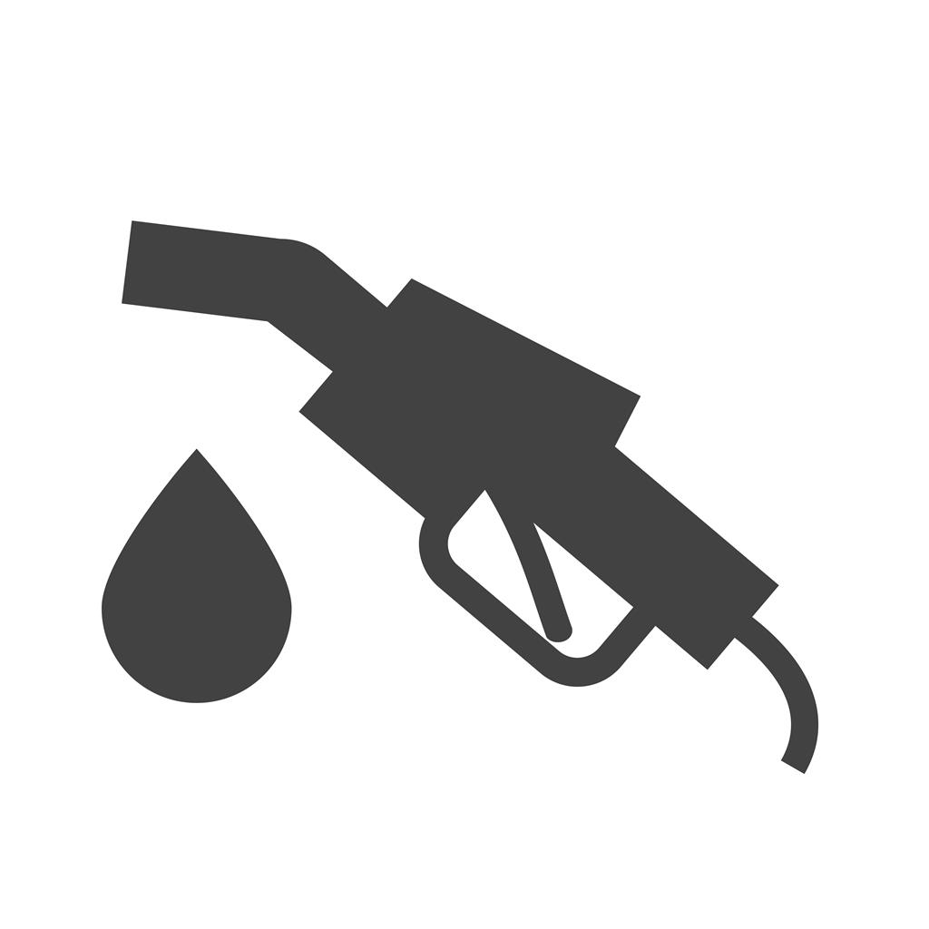 Petrol Glyph Icon - IconBunny