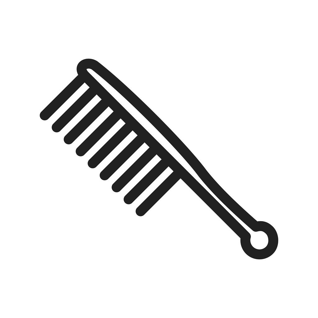Comb I Line Icon