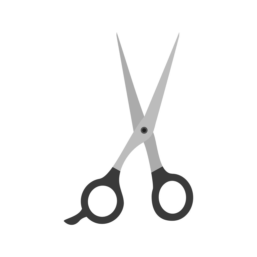 Scissors I Greyscale Icon